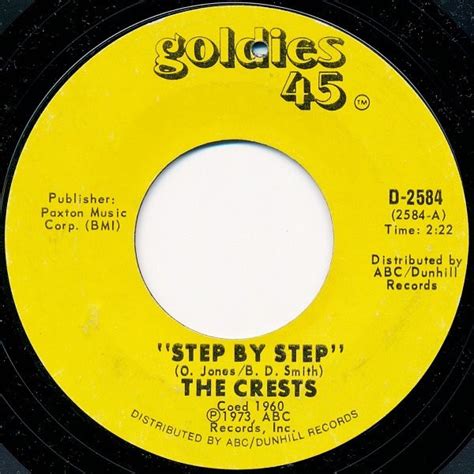 The Crests – Step By Step (Vinyl) - Discogs