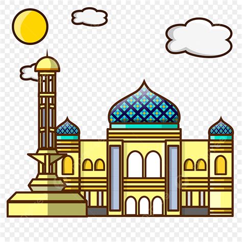 Gambar Masjid Agung Kota Islam Martapura, Alkaromahdll, Al Karomah, Martapura PNG dan Vektor ...