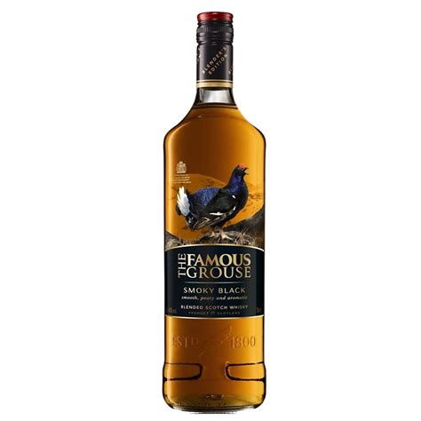 Whisky The Famous Grouse Smoky Black 750 ml