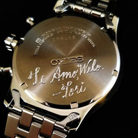 Watch Engraving Saves Grandaughter's Gift for Grandfather