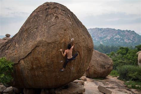 Rock Climbing in Hampi with prAna