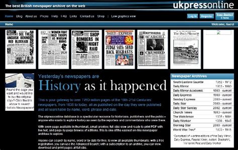 10 great online newspaper archives - The Newsroom blog