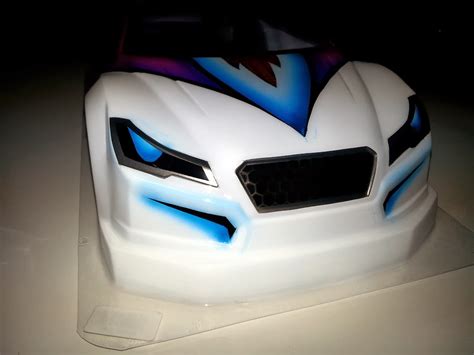 Speedy RC Racing Blog: My second attempt to Airbrush painting