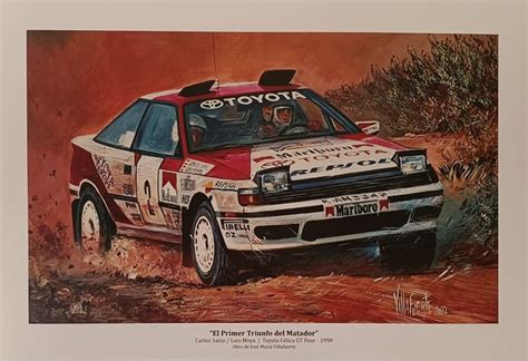 Rally. - Carlos Sainz - Artwork - Catawiki