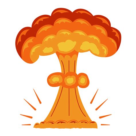 Nuclear Explosion Transparent Background