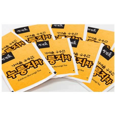 korea parched brown rice 40 tea bags nurungji tea tasty korean traditional food