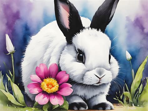 Bunny Rabbit Cute Art Free Stock Photo - Public Domain Pictures