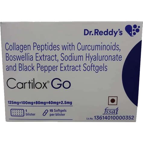 Buy DR. REDDY'S CARTILOX GO - 1 STRIP Online & Get Upto 60% OFF at PharmEasy