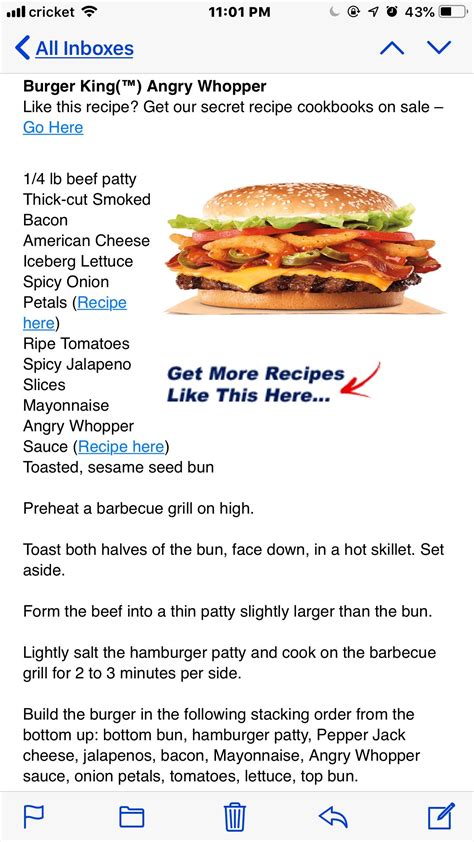 Burger King Angry Whopper in 2024 | Haitian food recipes, Cookbook ...