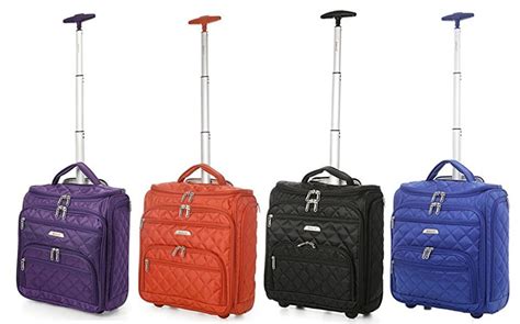 Aerolite Carry On Under Seat Wheeled Trolley Luggage Bag Review 2021 ...