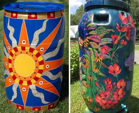 Paint Pr Hide: Deciding The Fate Of The Water Barrel - Best Landscape Ideas