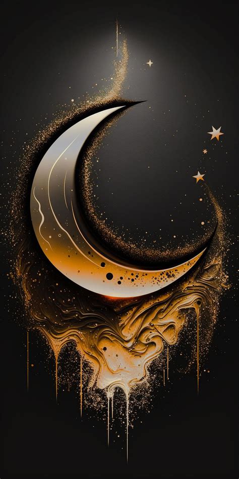 Ramadan Moon and Star AI 21988090 Stock Photo at Vecteezy