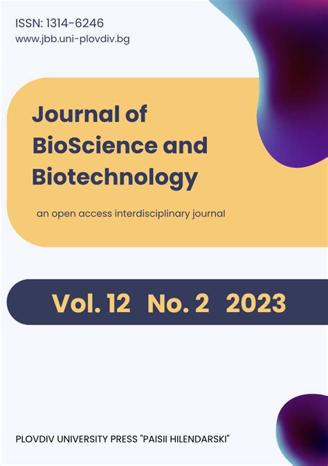 Journal of BioScience and Biotechnology