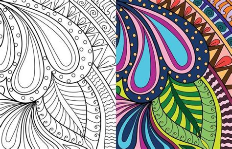 Floral Coloring Page Vector Art, Icons, and Graphics for Free Download