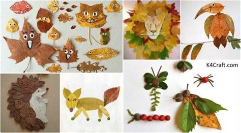 Easy to Make Fall Leaf Craft Ideas for Kids - Kids Art & Craft