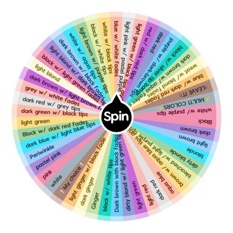 Hair color picker wheel - asseloan