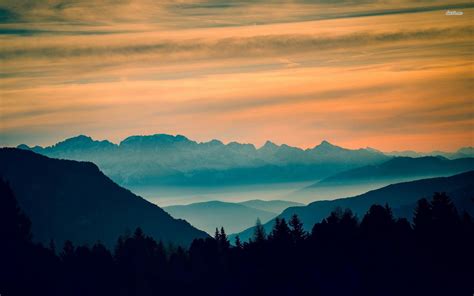 Blue Mountains And Clouds Wallpapers - Wallpaper Cave