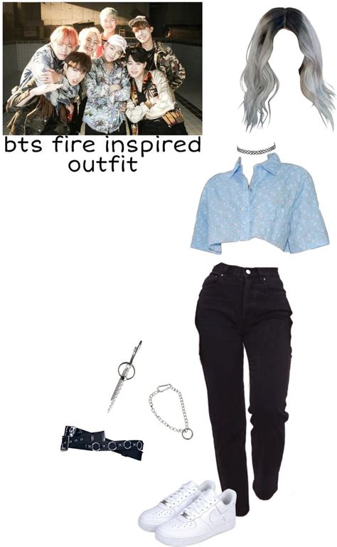 Bts fire inspired outfit Swag Outfits For Girls, Girls Fashion Clothes ...