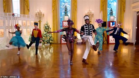 Jill Biden's White House Christmas dance troupe are radical BLM-loving activists who have ...