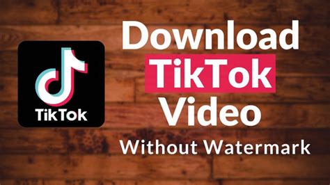 Download tiktok video with watermark - jawerflo