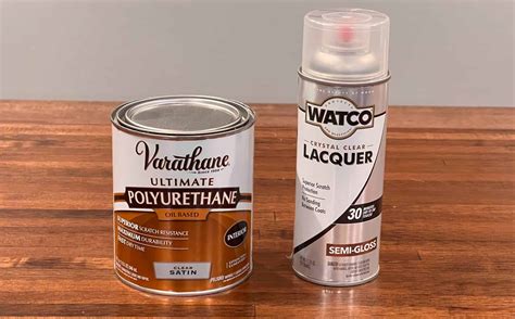 Lacquer Or Polyurethane For Table Top: Choosing The Best Finish
