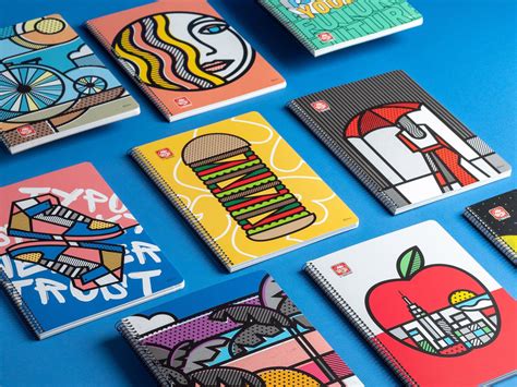 Typotrust Notebooks on Behance | Notebook cover design, Illustration, Branding design