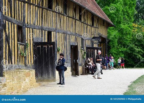 Crevecoeur En Auge; France - August 8 2019 : Historical Castle ...