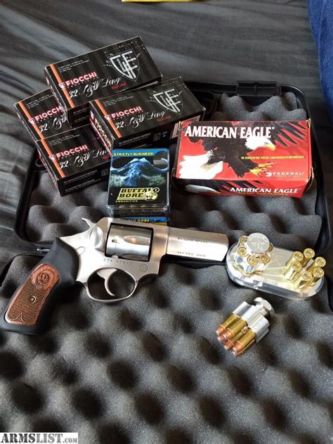 ARMSLIST - For Sale: Ruger SP101 .327 Fed Magnum, with speedloader set and 250 rounds of ammo