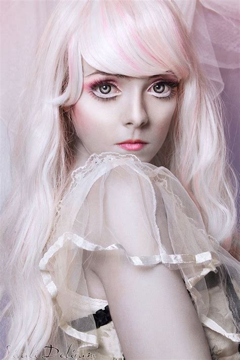 porcelain doll by Sivali-Delirium.deviantart.com on @deviantART Porcelain Doll Makeup, Porcelain ...