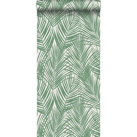 DD139007 - Fifi Green Palm Frond Wallpaper - by ESTA Home