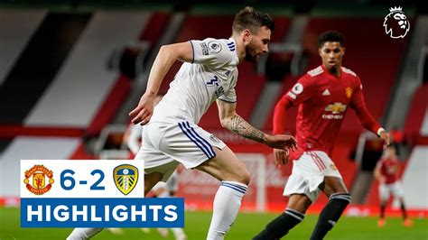 Manchester United 6-2 Leeds United | Premier League highlights - YouTube