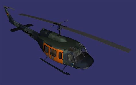 Bell UH-1 Iroquois free VR / AR / low-poly 3D model | CGTrader