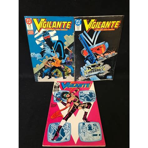 VIGILANTE ASSORTED COMIC BOOK LOT