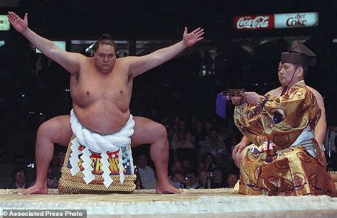 Hawaii-born sumo wrestler Akebono Taro dies of heart failure aged 54: Was first foreigner to ...