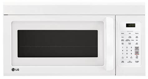 LG Appliances White Over-the-Range Microwave (1.8 Cu. Ft.) - LMV1852SW | Leon's