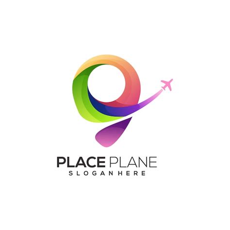 Premium Vector | Place logo template