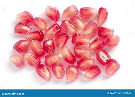 Pomegranate seeds stock image. Image of macro, shot, vitamin - 26623991