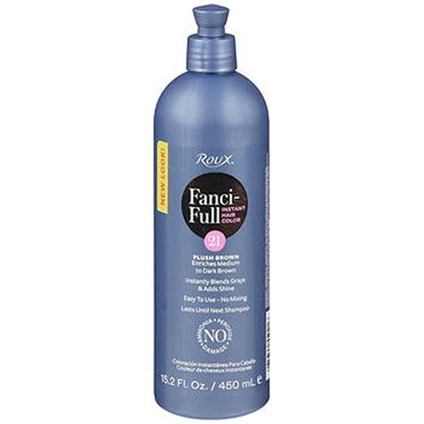 Roux Fanci-Full Rinse, 21 Plush Brown, 15.2 Fluid Ounce - Walmart.com