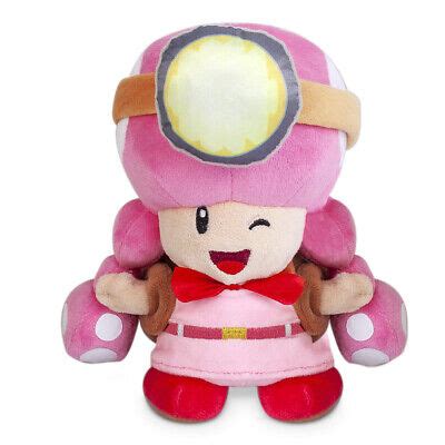 SUPER MARIO BROS Captain Toad Toadette Plush Doll Stuffed Animal Toy 8 ...