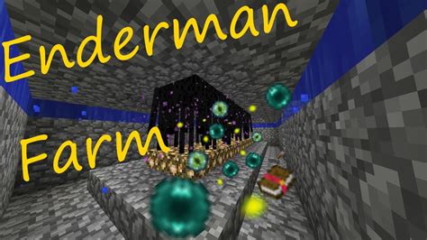 Minecraft Enderman farm - YouTube