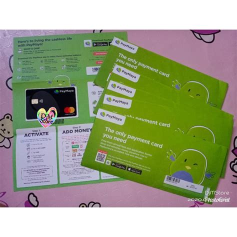 maya card pay*maya card maya | Shopee Philippines