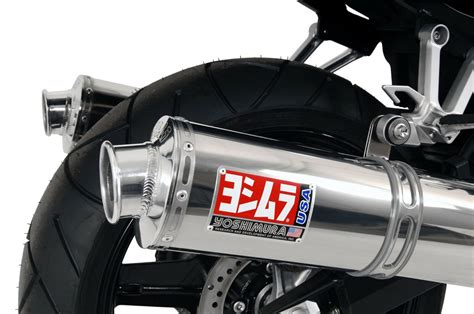 Yoshimura DUAL Slip On Silencer Muffler Exhaust Fits Suzuki SV1000 2004 ...