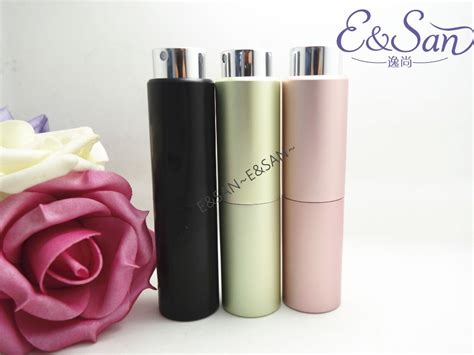 Wholesale L73-20ml Rotary Aluminum Perfume Glass Spray Bottle Pure ...