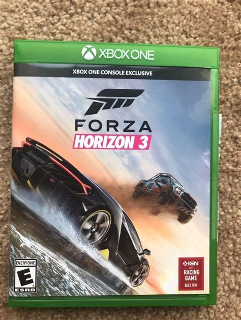 Used, but in excellent condition Forza horizon 3 for the Xbox One ...