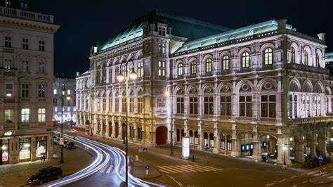 Lights, streets, and buildings in Vienna, Austria image - Free stock ...