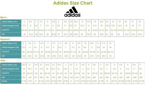 Adidas Sports Shoes Size Chart | Baby shoe size chart, Toddler shoe ...