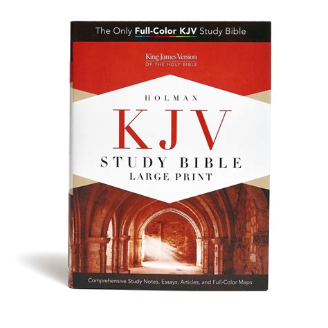 KJV Study Bible Large Print Edition - B&H Publishing