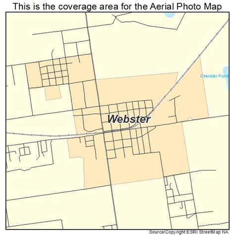 Aerial Photography Map of Webster, FL Florida