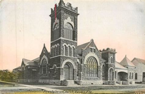 Florida, FL, Eustis, Presbyterian Church 1915 Postcard | eBay