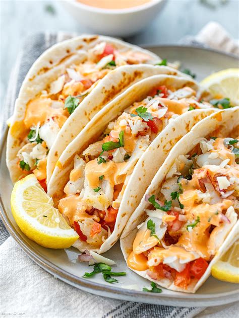 Easy Fish Tacos Recipe | Easy fish taco recipe, Fish recipes, Fish ...